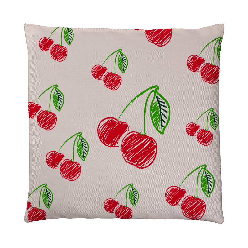 Kirschkernkissen "Kirschen", für Kinder 20 x 20 cm