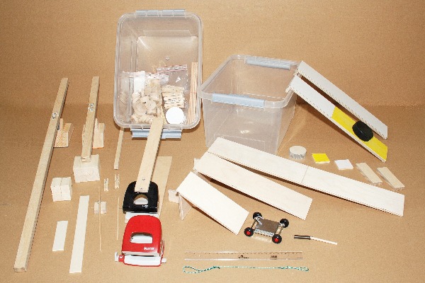 Materialkisten Kräfte und Gleichgewicht Primar 3/4