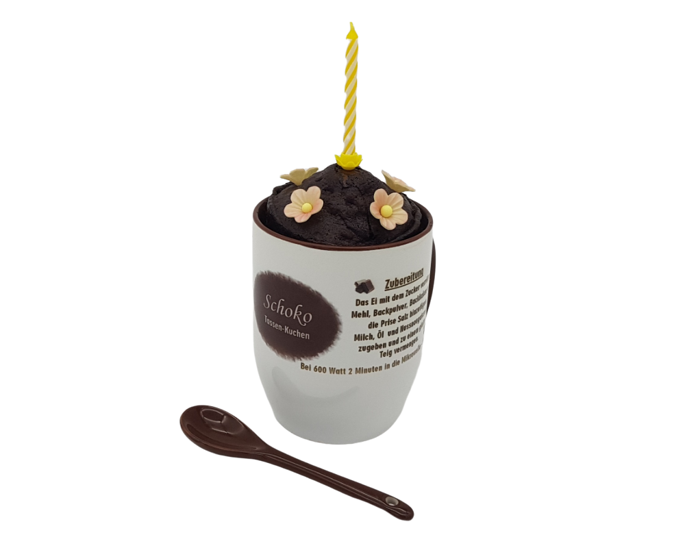 Löffeltasse Schoko-Tassenkuchen