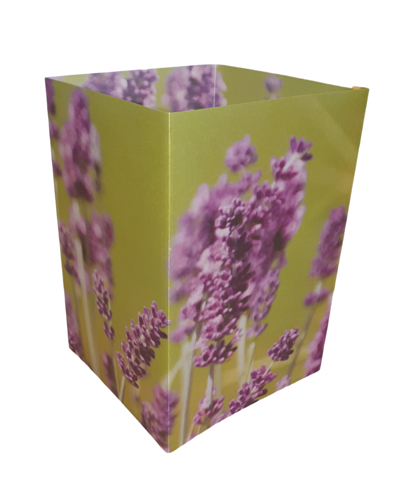 Lichterkarte "Lavendel hell"